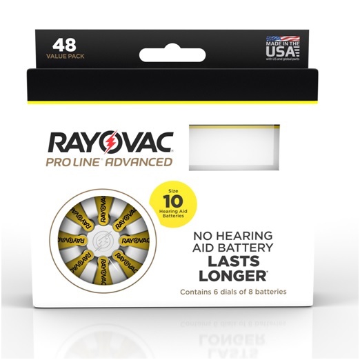 Rayovac hearing aid batteries 